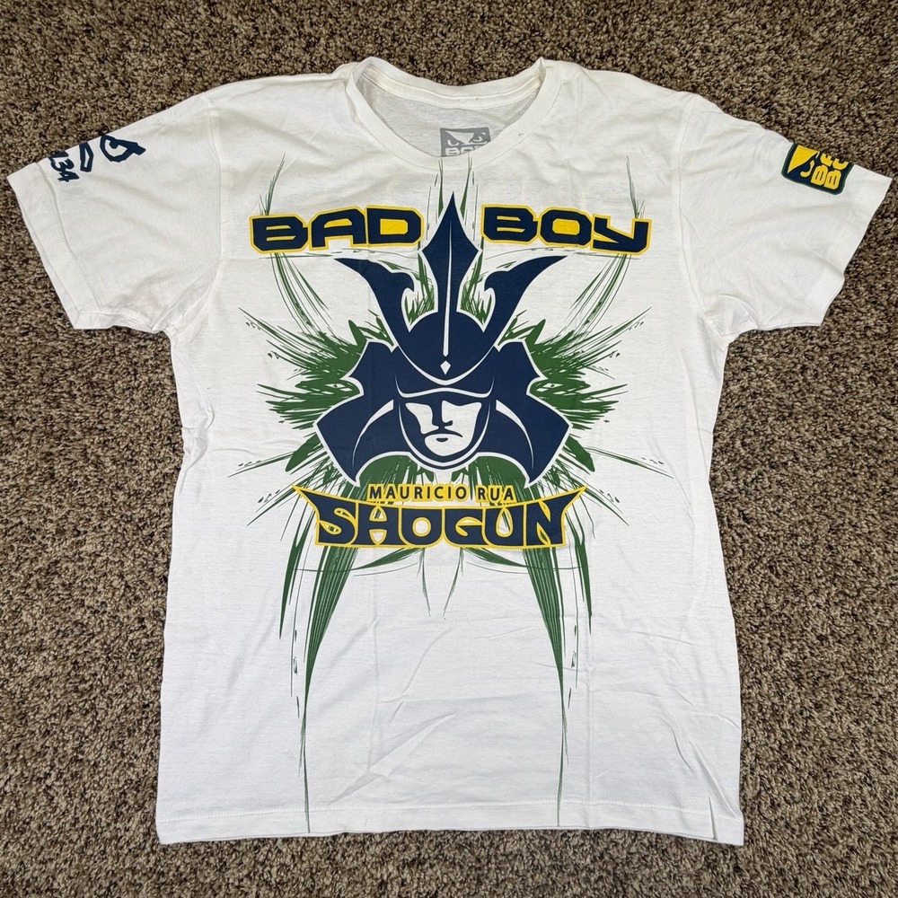 2011 Mauricio Shogun Rua UFC 134 Walkout Bad Boy Pro Rio Brazil Shirt MMA Medium